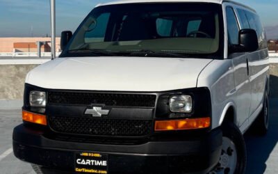 2012 chevrolet express 3500 3dr cargo van w 1wt